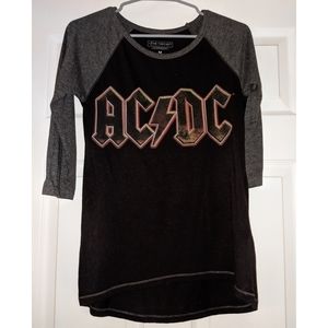 AC/DC Baseball Tee Style Shirt